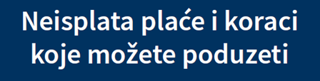 neisplata plaće